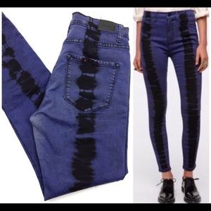 BDG skinny Tye Dye Jeans | High Rise Twig Ankle